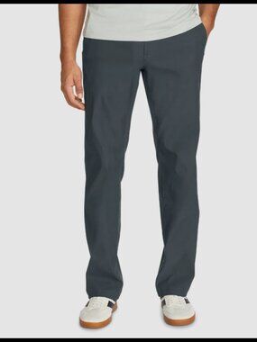 Eddie Bauer Men’s Horizon Takeoff Stretch Chino Pant Sample - Size 32/34 - NWT